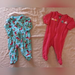 0-3 month zip sleepers